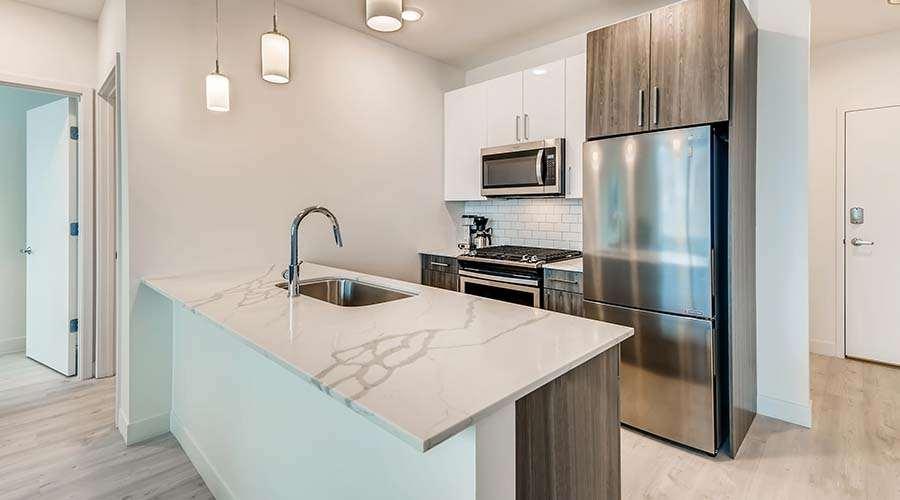 Sentral Michigan Avenue Aparthotel Chicago Ngoại thất bức ảnh Kitchen