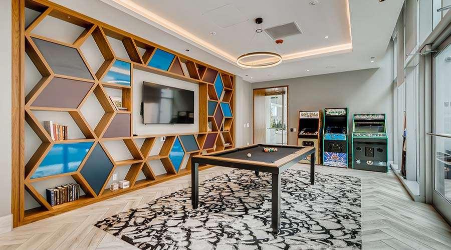 Sentral Michigan Avenue Aparthotel Chicago Tiện nghi bức ảnh The game room
